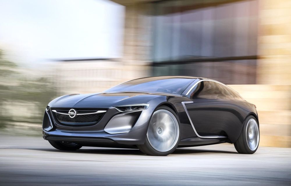 Opel Insignia primește în 2017 un succesor cu design inspirat de conceptul Monza - Poza 1
