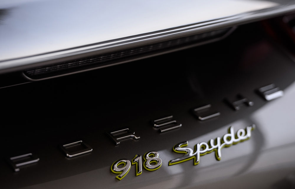 Galeria Țiriac Collection s-a îmbogățit cu un nou exponat: Porsche 918 Spyder - Poza 34