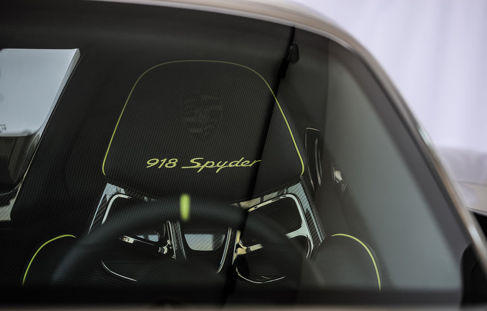 Galeria Țiriac Collection s-a îmbogățit cu un nou exponat: Porsche 918 Spyder - Poza 38