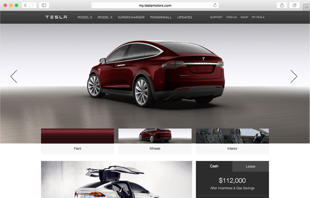 Tesla Model X: primele imagini cu cel mai rapid SUV din istorie - 3.2 secunde pentru 0-96 km/h - Poza 7