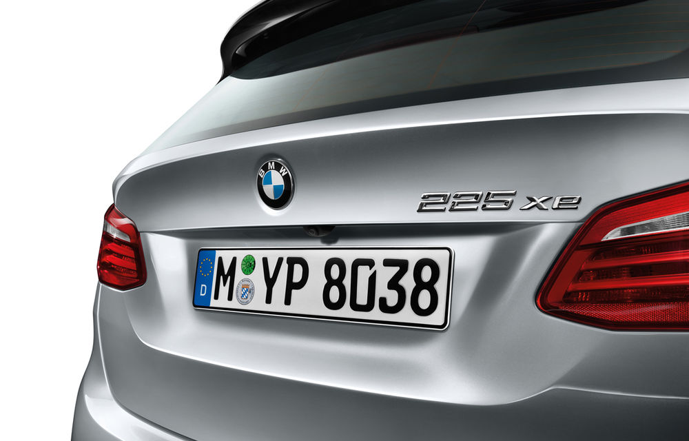 BMW 225xe Active Tourer este primul monovolum plug-in hybrid produs de marca bavareză - Poza 6