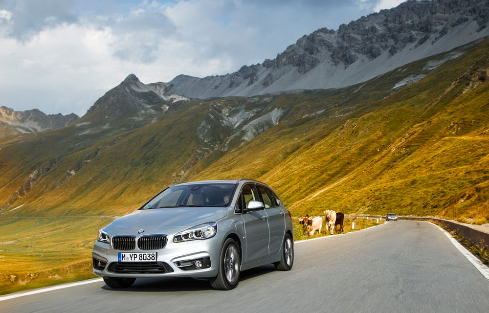 BMW 225xe Active Tourer este primul monovolum plug-in hybrid produs de marca bavareză - Poza 22