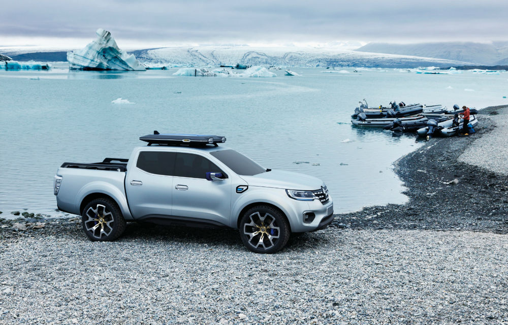 Renault Alaskan Concept anunță un viitor model pick-up în gama constructorului francez - Poza 14