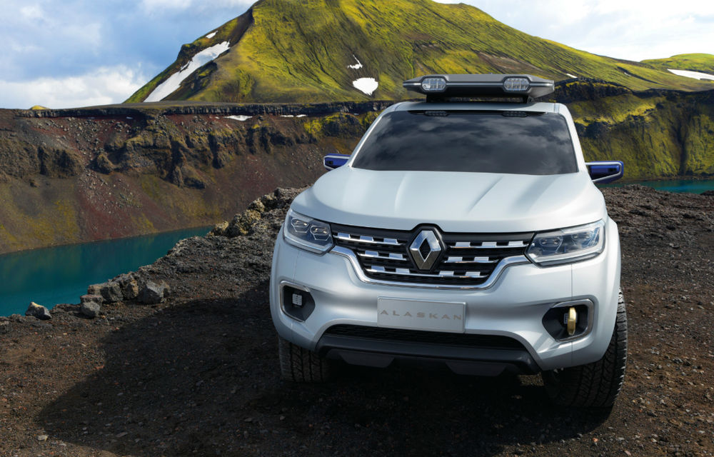 Renault Alaskan Concept anunță un viitor model pick-up în gama constructorului francez - Poza 10