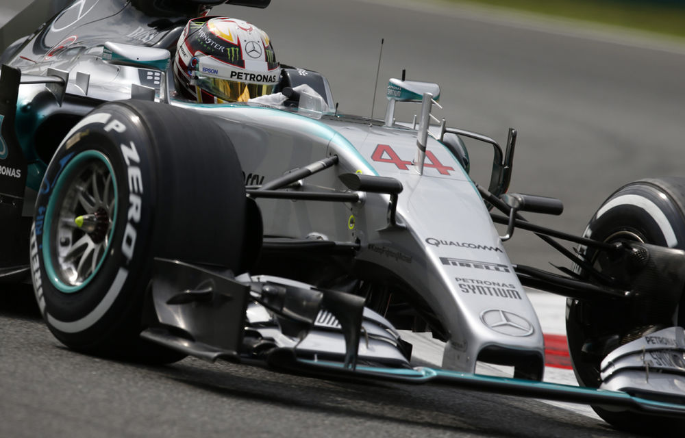 Hamilton a câştigat la Monza în faţa lui Vettel. Raikkonen a ratat startul, Rosberg a abandonat! - Poza 1