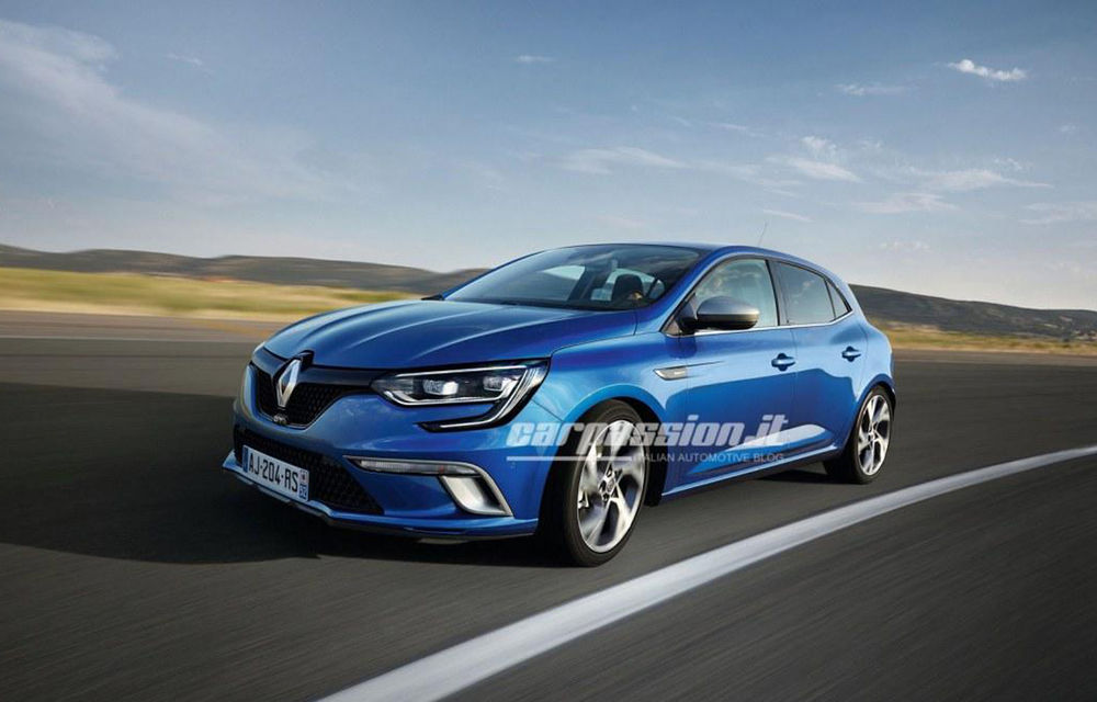 Noul Renault Megane: primele imagini au fost dezvăluite înainte de prezentarea oficială - Poza 1