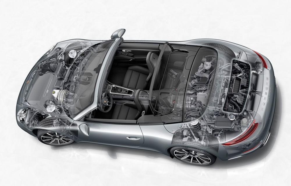 Porsche 911 Carrera facelift: motoare turbo noi și un upgrade optic pentru sportivul model german - Poza 9
