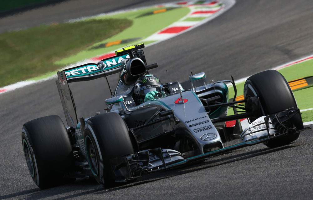 Rosberg a abandonat la Monza după ce Mercedes i-a permis să forţeze motorul - Poza 1