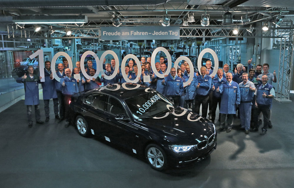 BMW Seria 3 a ajuns la o producție record: 10 milioane de unități - Poza 1