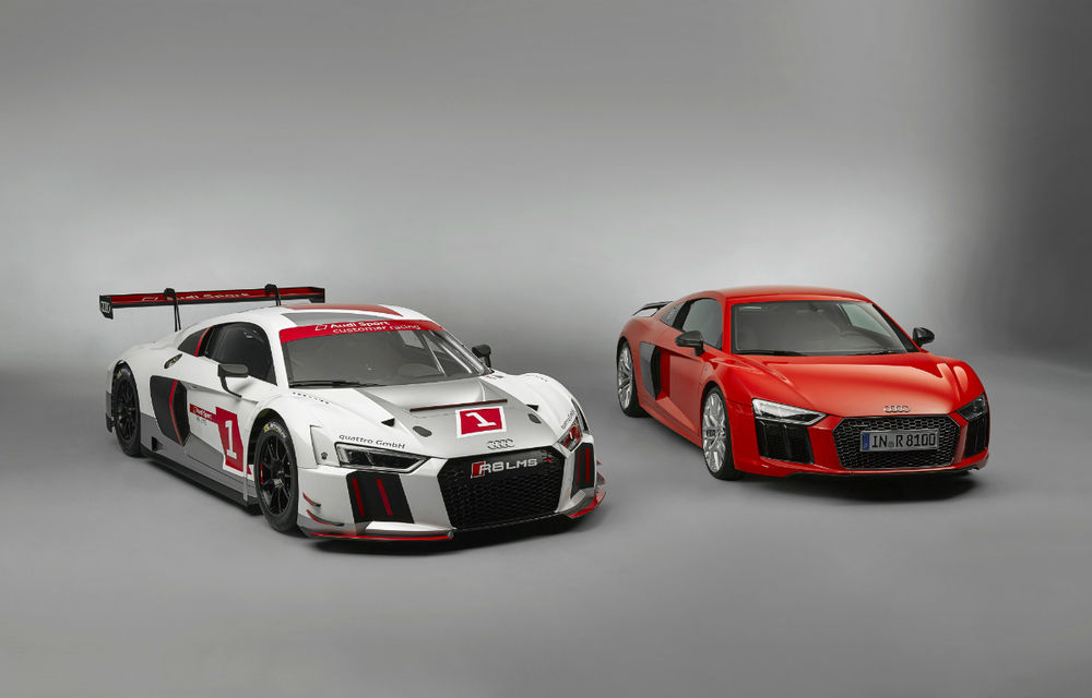 Audi R8 LMS - versiunea dedicată circuitului poate fi achiziţionată pentru 360.000 euro - Poza 1