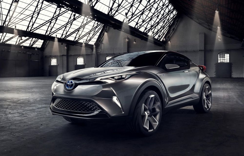 Toyota C-HR Concept anticipează viitorul rival hibrid al lui Nissan Juke - Poza 1