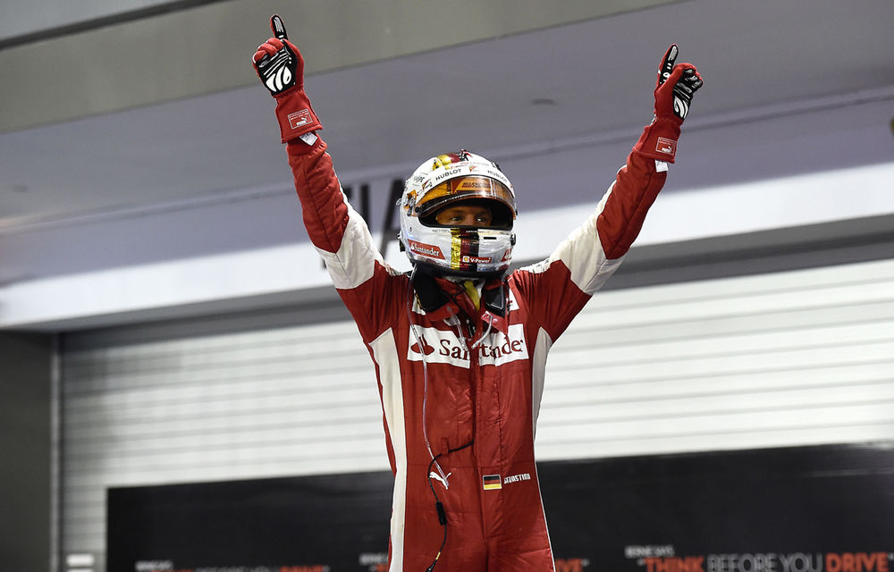 Vettel, determinat să dea totul pentru a cuceri titlul. Rosberg, îngrijorat de ritmul din Singapore - Poza 1
