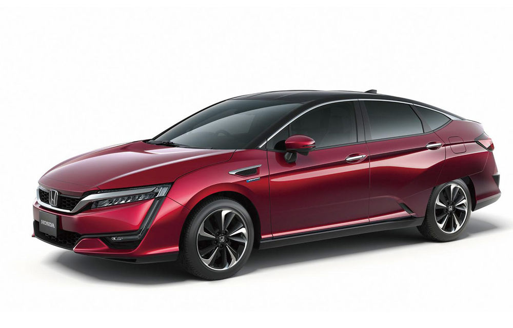 Honda FCV: primele informații și detalii ale modelului electric pe hidrogen rival al lui Toyota Mirai - Poza 1
