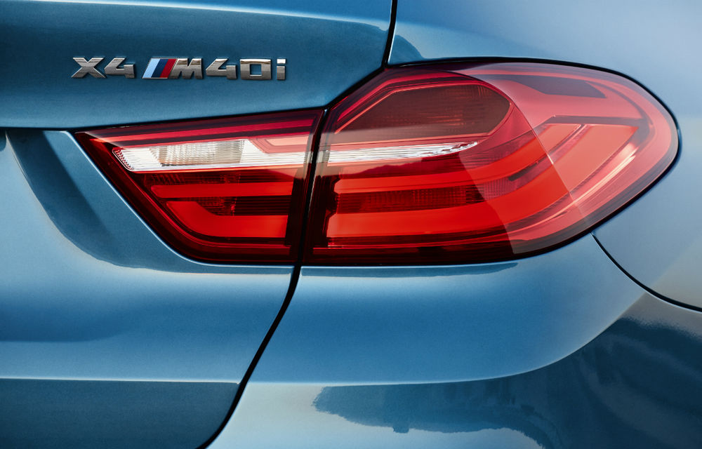 BMW X4 M40i se prezintă oficial: 4.9 secunde pentru 0-100 km/h şi 360 de cai putere - Poza 26