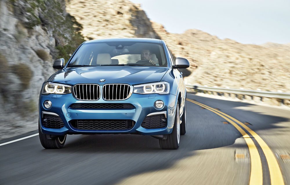 BMW X4 M40i se prezintă oficial: 4.9 secunde pentru 0-100 km/h şi 360 de cai putere - Poza 3
