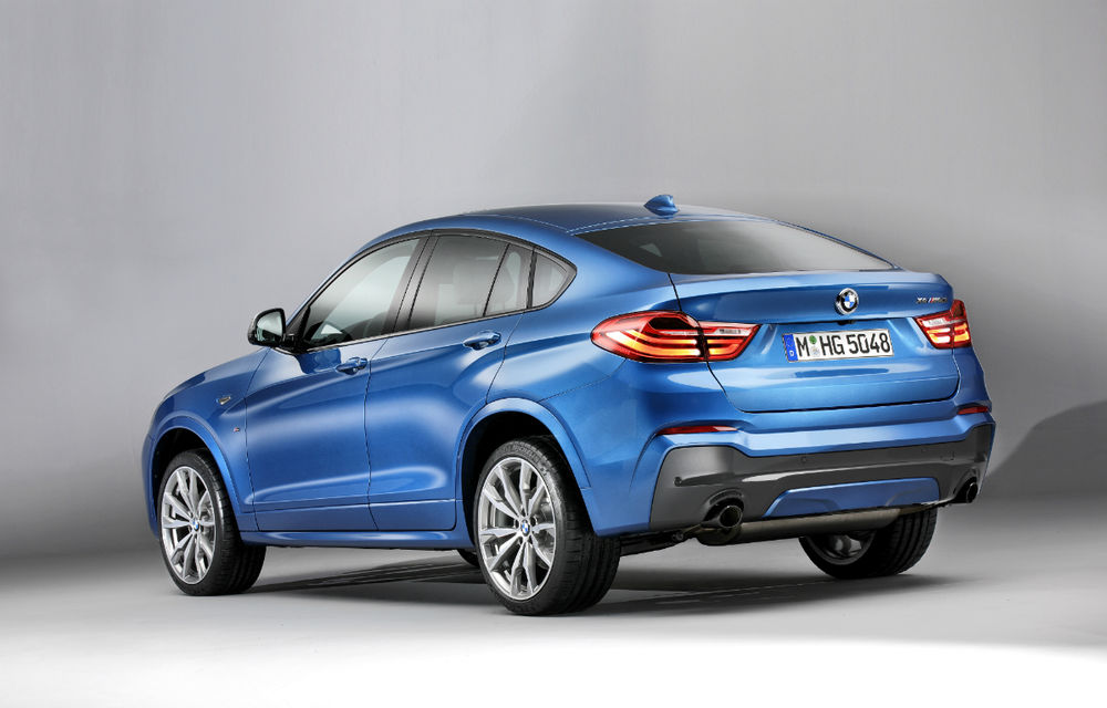 BMW X4 M40i se prezintă oficial: 4.9 secunde pentru 0-100 km/h şi 360 de cai putere - Poza 2