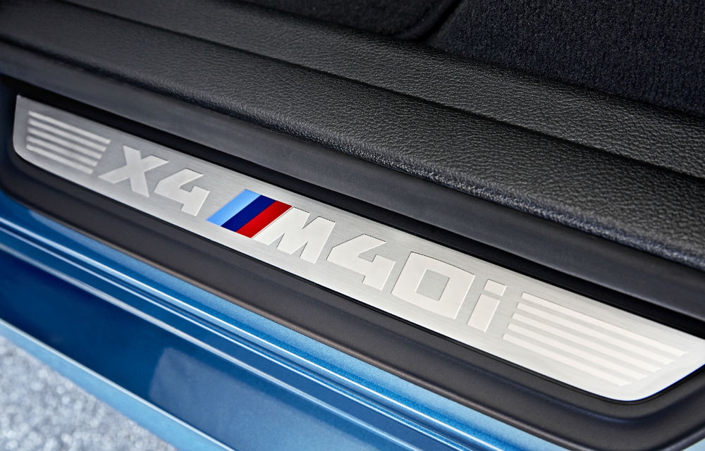 BMW X4 M40i se prezintă oficial: 4.9 secunde pentru 0-100 km/h şi 360 de cai putere - Poza 32