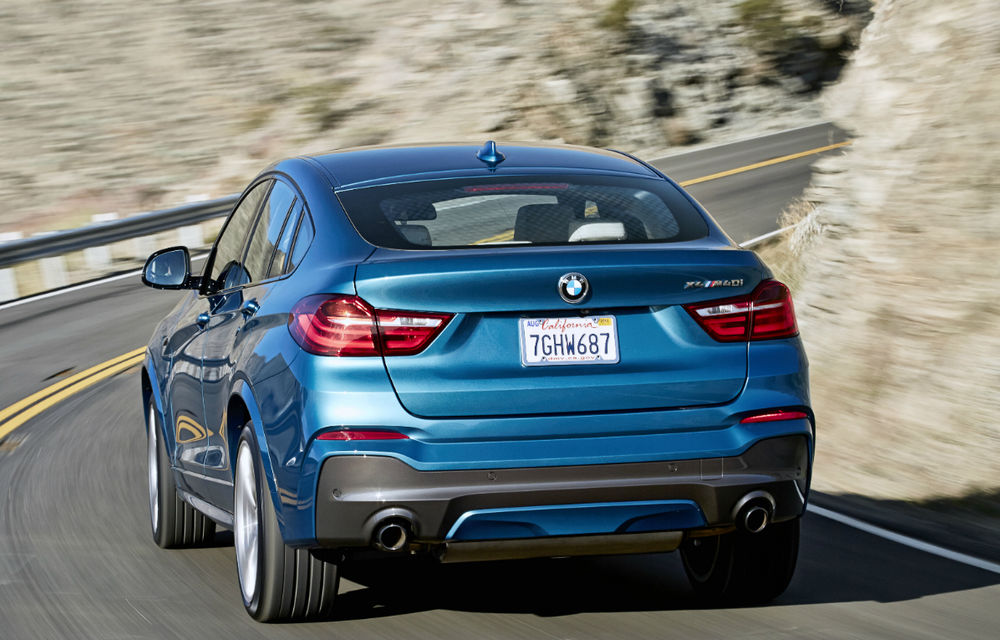 BMW X4 M40i se prezintă oficial: 4.9 secunde pentru 0-100 km/h şi 360 de cai putere - Poza 7
