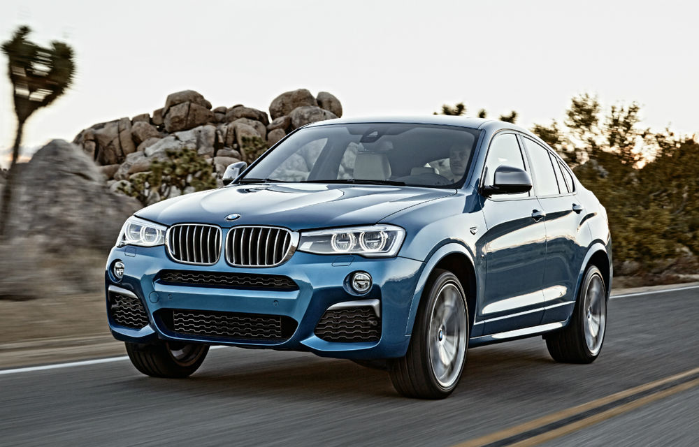 BMW X4 M40i se prezintă oficial: 4.9 secunde pentru 0-100 km/h şi 360 de cai putere - Poza 1