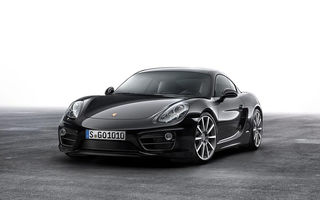 Porsche introduce versiunea specială Cayman Black Edition