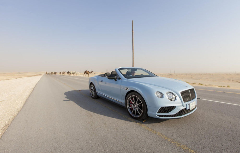 Duel nebun: Bentley Continental GT vs. un tren saudit, 480 de kilometri prin deşert. &quot;A fost o cursă cum nu s-a mai văzut&quot; - Poza 5