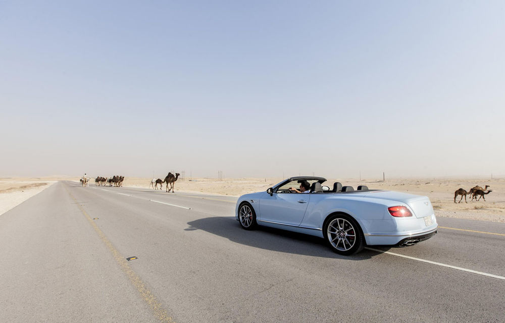 Duel nebun: Bentley Continental GT vs. un tren saudit, 480 de kilometri prin deşert. &quot;A fost o cursă cum nu s-a mai văzut&quot; - Poza 3