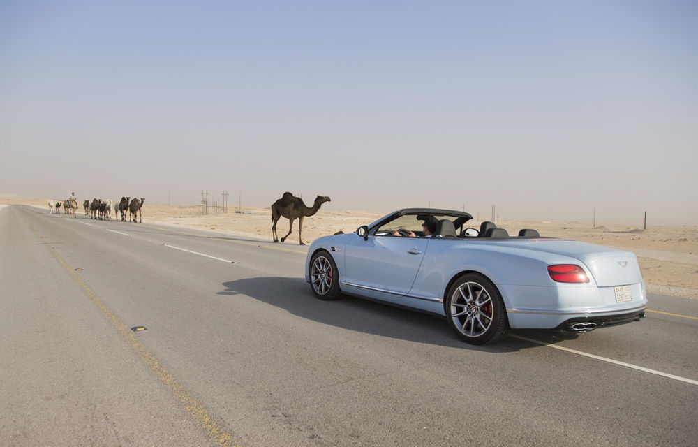 Duel nebun: Bentley Continental GT vs. un tren saudit, 480 de kilometri prin deşert. &quot;A fost o cursă cum nu s-a mai văzut&quot; - Poza 6