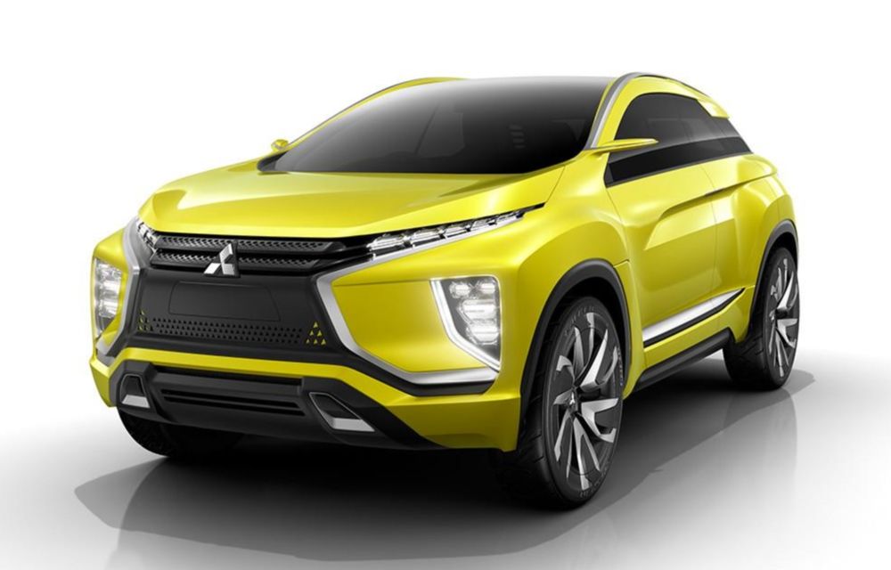 Mitsubishi eX, conceptul 100% electric al cărui design prefigurează viitoarele crossovere ale mărcii - Poza 1