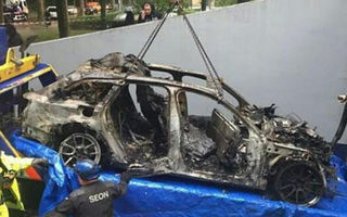 Fostul Audi RS6 de 950 CP al schiorului Jon Olsson, incendiat intenționat de doi hoți