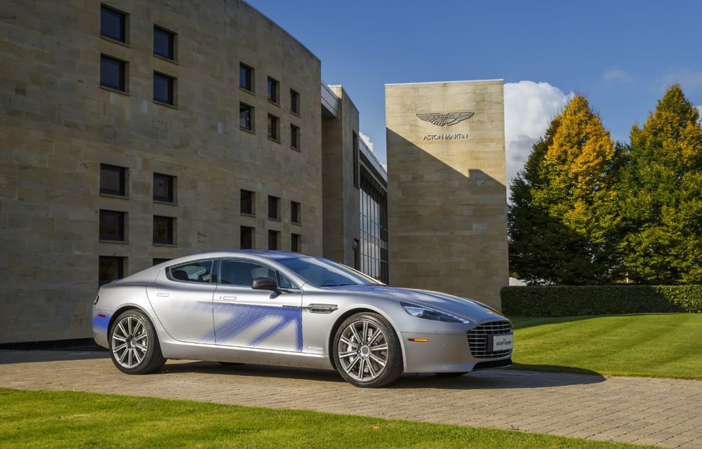 Aston Martin ne arată prima sa mașină electrică: RapidE concept - Poza 2