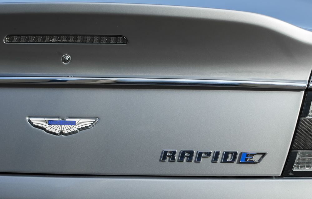 Aston Martin ne arată prima sa mașină electrică: RapidE concept - Poza 7
