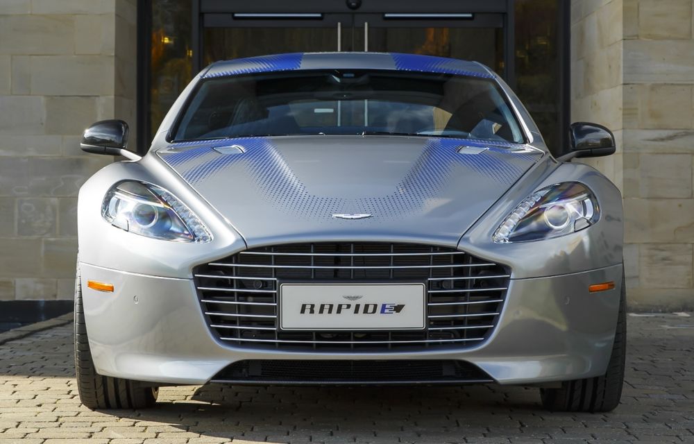 Aston Martin ne arată prima sa mașină electrică: RapidE concept - Poza 3
