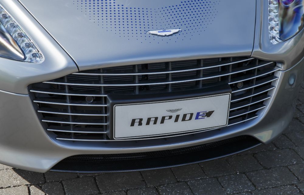 Aston Martin ne arată prima sa mașină electrică: RapidE concept - Poza 6