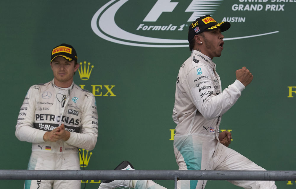 Hamilton şi Rosberg se acuză reciproc pentru incidentul din primul viraj de la Austin - Poza 1