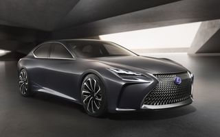 Lexus LF-FC ne arată viitorul în materie de limuzine japoneze