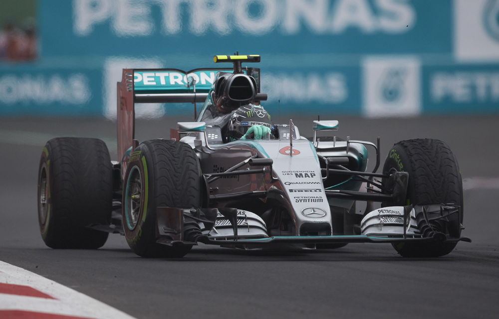 Rosberg a obţinut în Mexic al patrulea pole position consecutiv. Hamilton şi Vettel, principalii rivali - Poza 1