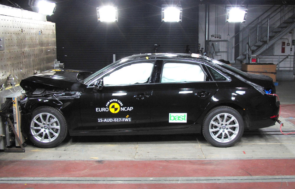 Audi A4, Honda HR-V şi Honda Jazz au primit 5 stele la testele EuroNCAP. Patru stele pentru VW Caddy - Poza 3