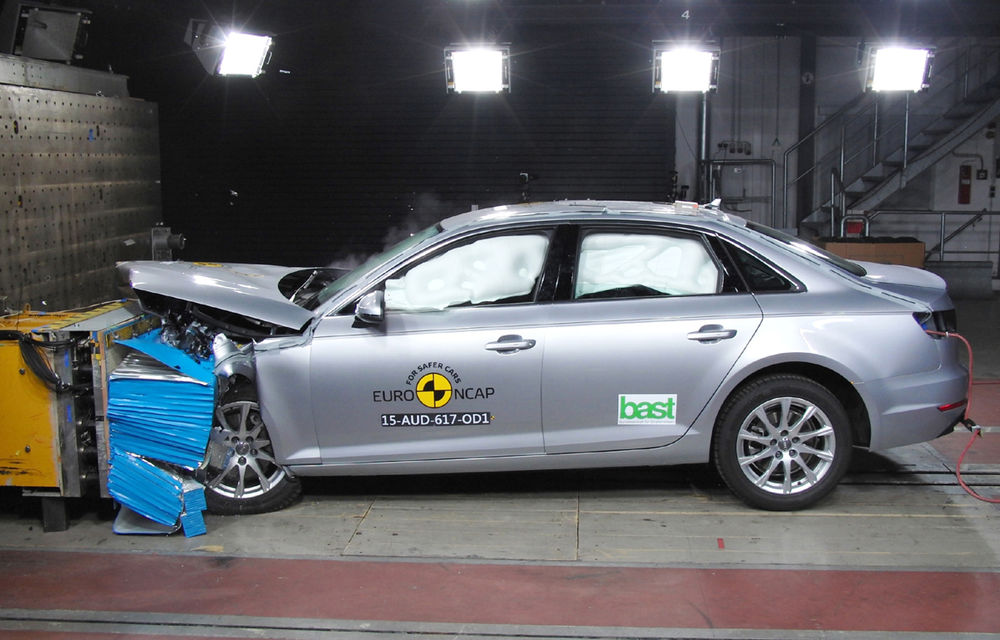 Audi A4, Honda HR-V şi Honda Jazz au primit 5 stele la testele EuroNCAP. Patru stele pentru VW Caddy - Poza 1