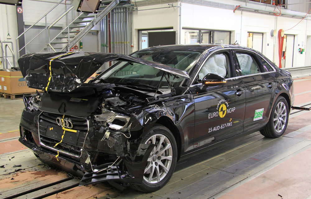 Audi A4, Honda HR-V şi Honda Jazz au primit 5 stele la testele EuroNCAP. Patru stele pentru VW Caddy - Poza 2