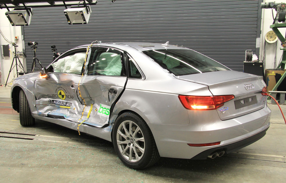 Audi A4, Honda HR-V şi Honda Jazz au primit 5 stele la testele EuroNCAP. Patru stele pentru VW Caddy - Poza 6