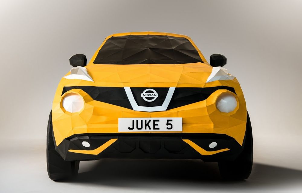 Nissan aniversează cinci ani de Juke: doar japonezii ar putea sărbători cu origami - Poza 1