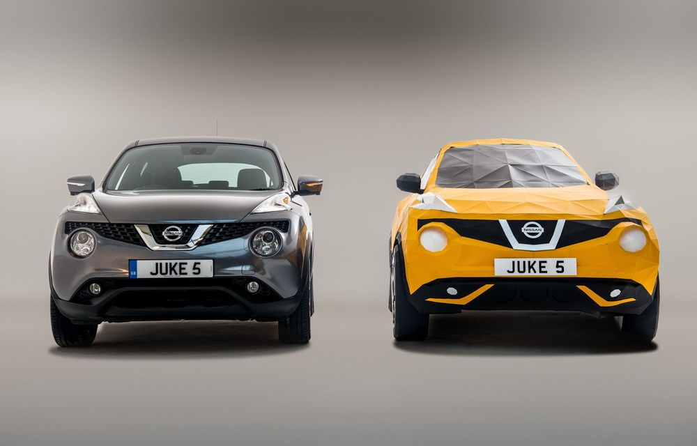 Nissan aniversează cinci ani de Juke: doar japonezii ar putea sărbători cu origami - Poza 11