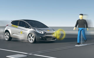 Din ce în ce mai puţine maşini vor lua 5 stele EuroNCAP: sistemele de detecţie a pietonilor vor fi incluse în notă