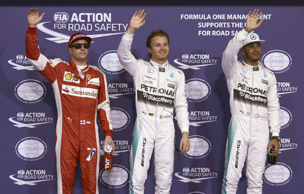 Rosberg a încheiat sezonul 2015 al Formulei 1 cu o victorie la Abu Dhabi! Hamilton şi Raikkonen au completat podiumul - Poza 2