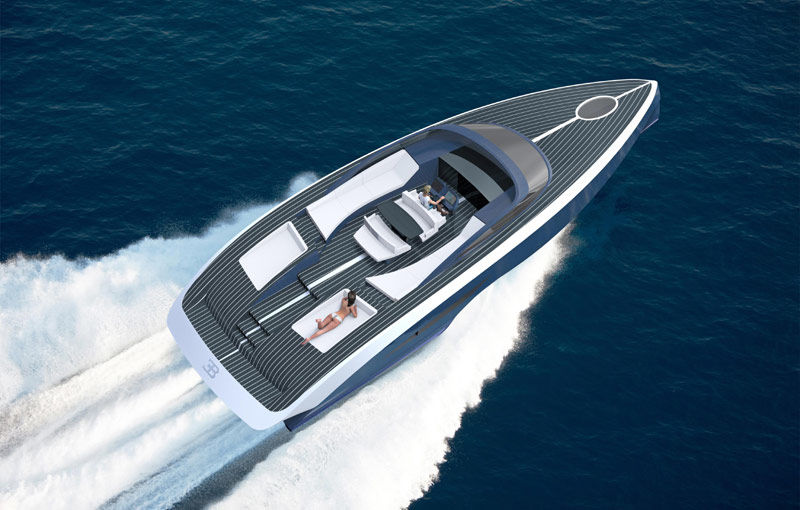 Bugatti a trecut de la Veyron la iahturi de lux: barca poartă numele unui animal de companie și costă două milioane de euro - Poza 1
