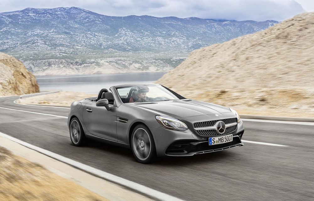 Mercedes ne cere să acceptăm un nou nume: SLC înlocuiește vechiul SLK cu ocazia faceliftului - Poza 1