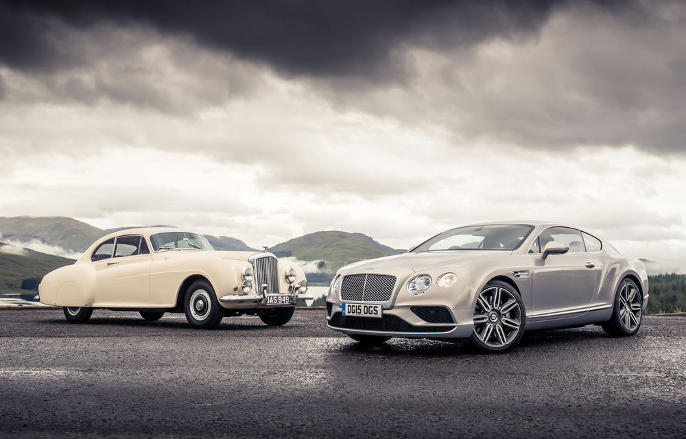 Lecție britanică de istorie: primul Bentley Continental, față în față cu actualul Bentley Continental GT Speed - Poza 1