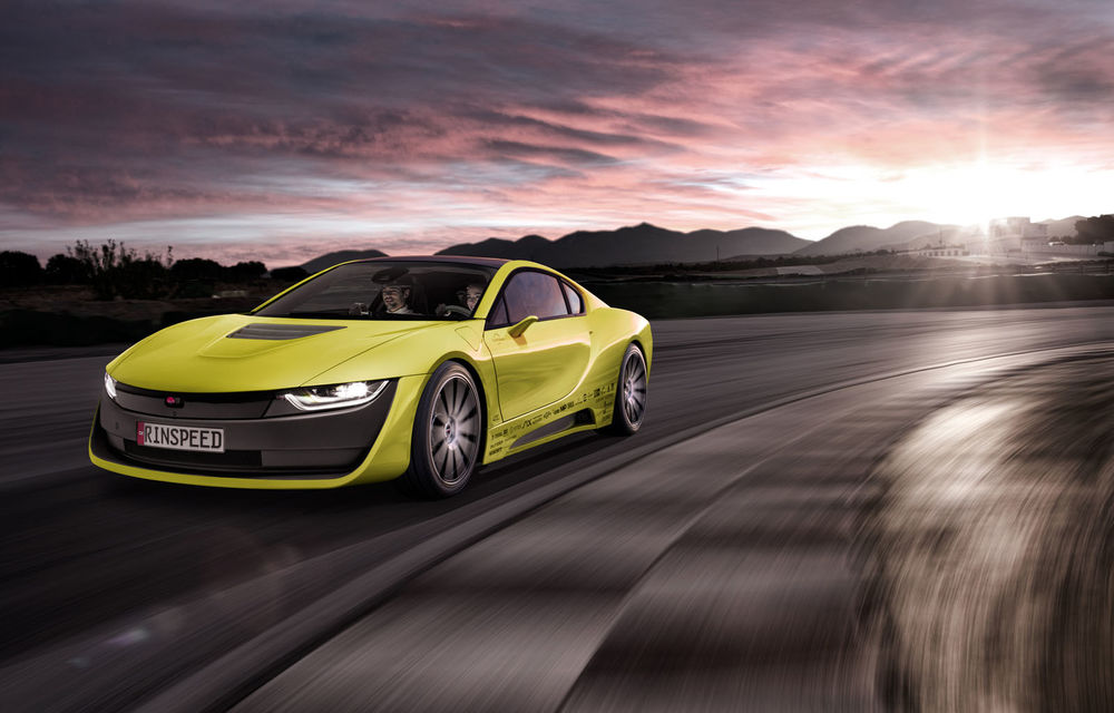 Vi se pare că BMW i8 este o mașină futuristă? Avem un concept care o să vă facă să vă răzgândiți: Rinspeed Etos - Poza 5