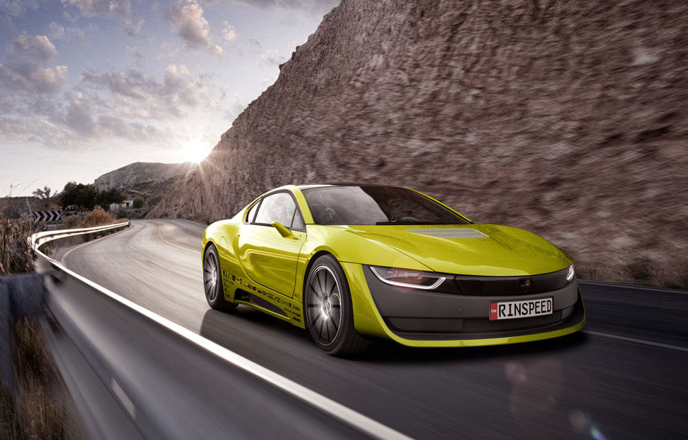 Vi se pare că BMW i8 este o mașină futuristă? Avem un concept care o să vă facă să vă răzgândiți: Rinspeed Etos - Poza 1