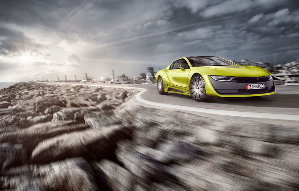Vi se pare că BMW i8 este o mașină futuristă? Avem un concept care o să vă facă să vă răzgândiți: Rinspeed Etos - Poza 8
